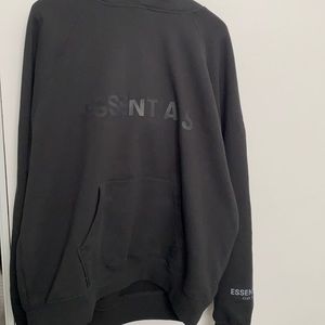 ESSENTIALS FEAR OF GOD black sweatshirt